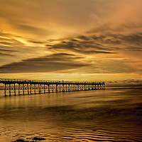 Buy canvas prints of Saltburn Pier - the first and last on the NE coast by Paul Welsh