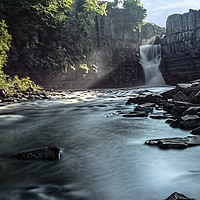 Buy canvas prints of High Force Waterfall  by Paul Welsh