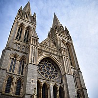 Buy canvas prints of Truro Cathedral  by Brian Spooner