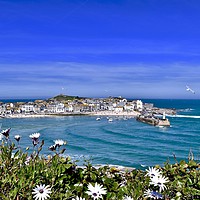 Buy canvas prints of St Ives Bay by Brian Spooner