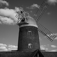 Buy canvas prints of Windmill at Caldecott Lake by Mitchell Nortje