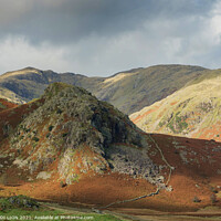 Buy canvas prints of The Bell Coniston Old Man by JUDI LION