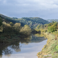 Buy canvas prints of River Wye at Brockweir by JUDI LION