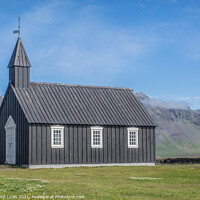 Buy canvas prints of Black Icelandic Church by JUDI LION