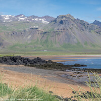 Buy canvas prints of Icelandic beach by JUDI LION