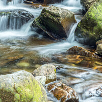 Buy canvas prints of Water over the rocks by JUDI LION