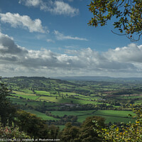 Buy canvas prints of View to the Black Mountains by JUDI LION