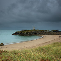 Buy canvas prints of Stormy morning on Llanddwyn Island by JUDI LION