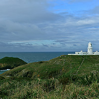 Buy canvas prints of Strumble Head Lighthouse by JUDI LION