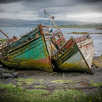 Buy canvas prints of Shipwrecks of Mull by Sarah Toon LRPS