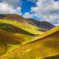 Buy canvas prints of Newlands Pass in Lake District in England by Steve Heap