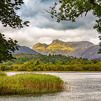 Buy canvas prints of Sunrise at Elterwater in Lake District by Steve Heap