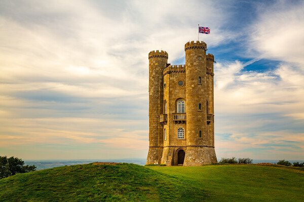 Broadway Tower in Cotswolds England Picture Board by Steve Heap