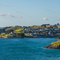 Buy canvas prints of Seaside town of St Mawes in Cornwall by Steve Heap