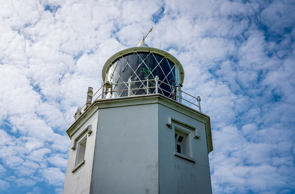 Detail of lighthouse lens at Lizard Light house in Cornwall Picture Board by Steve Heap