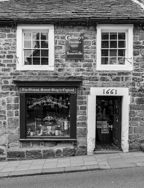 Oldest sweet shop in England in Pateley Bridge Picture Board by Steve Heap