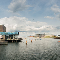 Buy canvas prints of Royal Playhouse and Opera House in Copenhagen by Steve Heap
