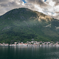 Buy canvas prints of Cruise up the Bay of Kotor in Montenegro by Steve Heap