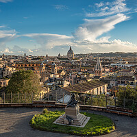 Buy canvas prints of Skyline of the city of Rome, Italy by Steve Heap