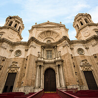 Buy canvas prints of Cathedral in Cadiz, Southern Spain by Steve Heap