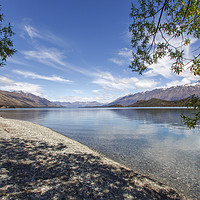 Buy canvas prints of Lake Wakatipu in New Zealand by Jackie Davies