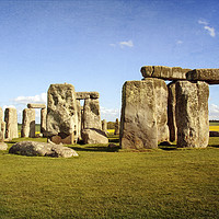 Buy canvas prints of Stonehenge by Jackie Davies