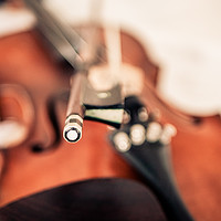 Buy canvas prints of Violin bow by MazzBerg 