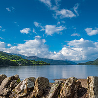 Buy canvas prints of Sunny Loch Lomond by Claire Cairns