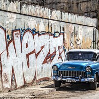 Buy canvas prints of Vintage Chevrolet, Havana, Cuba by Dirk Seyfried