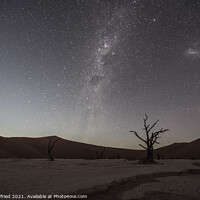 Buy canvas prints of Deadvlei and The Milky Way by Dirk Seyfried