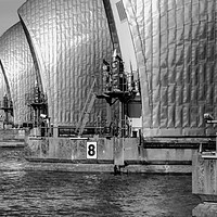 Buy canvas prints of Thames Barrier, London by Dirk Seyfried