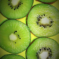 Buy canvas prints of kiwi fruit by Clare Willis