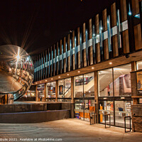 Buy canvas prints of Sky Mirror at Nottingham Playhouse by Peter Zabulis