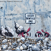 Buy canvas prints of Banksy at Cromer by Peter Zabulis