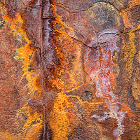 Buy canvas prints of An abstract in rust by Peter Zabulis
