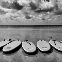 Buy canvas prints of Surfboards by Peter Zabulis