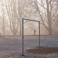 Buy canvas prints of Goal Posts by Peter Zabulis