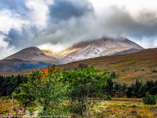 'Beinn Eighe's Allure from Kinlochewe' Picture Board by Peter Gaeng