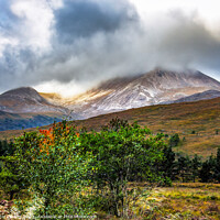 Buy canvas prints of 'Beinn Eighe's Allure from Kinlochewe' by Peter Gaeng