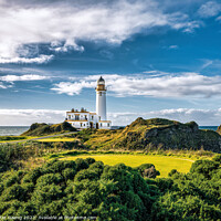 Buy canvas prints of Turnberry Lighthouse: A Historic Ayrshire Landmark by Peter Gaeng