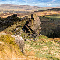 Buy canvas prints of The Staffordshire Moorlands by geoff shoults