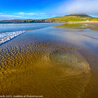 Buy canvas prints of Whitesands beach, Pembrokeshire by geoff shoults