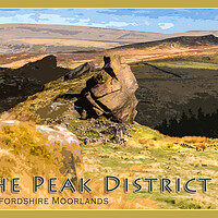 Buy canvas prints of Staffordshire Moorlands by geoff shoults