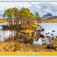 Buy canvas prints of Assynt by geoff shoults