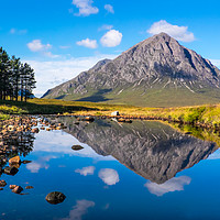 Buy canvas prints of Buchaille Etive Mor, Scottish Highlands by geoff shoults