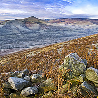 Buy canvas prints of A winter morning , Edale by geoff shoults