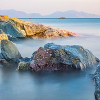 Buy canvas prints of The Lleyn Peninsula from Anglesey, Wales by geoff shoults