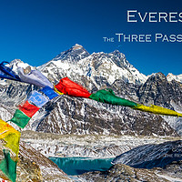 Buy canvas prints of Everest Three Passes Trek by geoff shoults