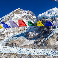 Buy canvas prints of Everest Base Camp Trek by geoff shoults