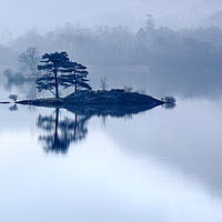 Buy canvas prints of Ullswater Winter Morning pt2 by geoff shoults